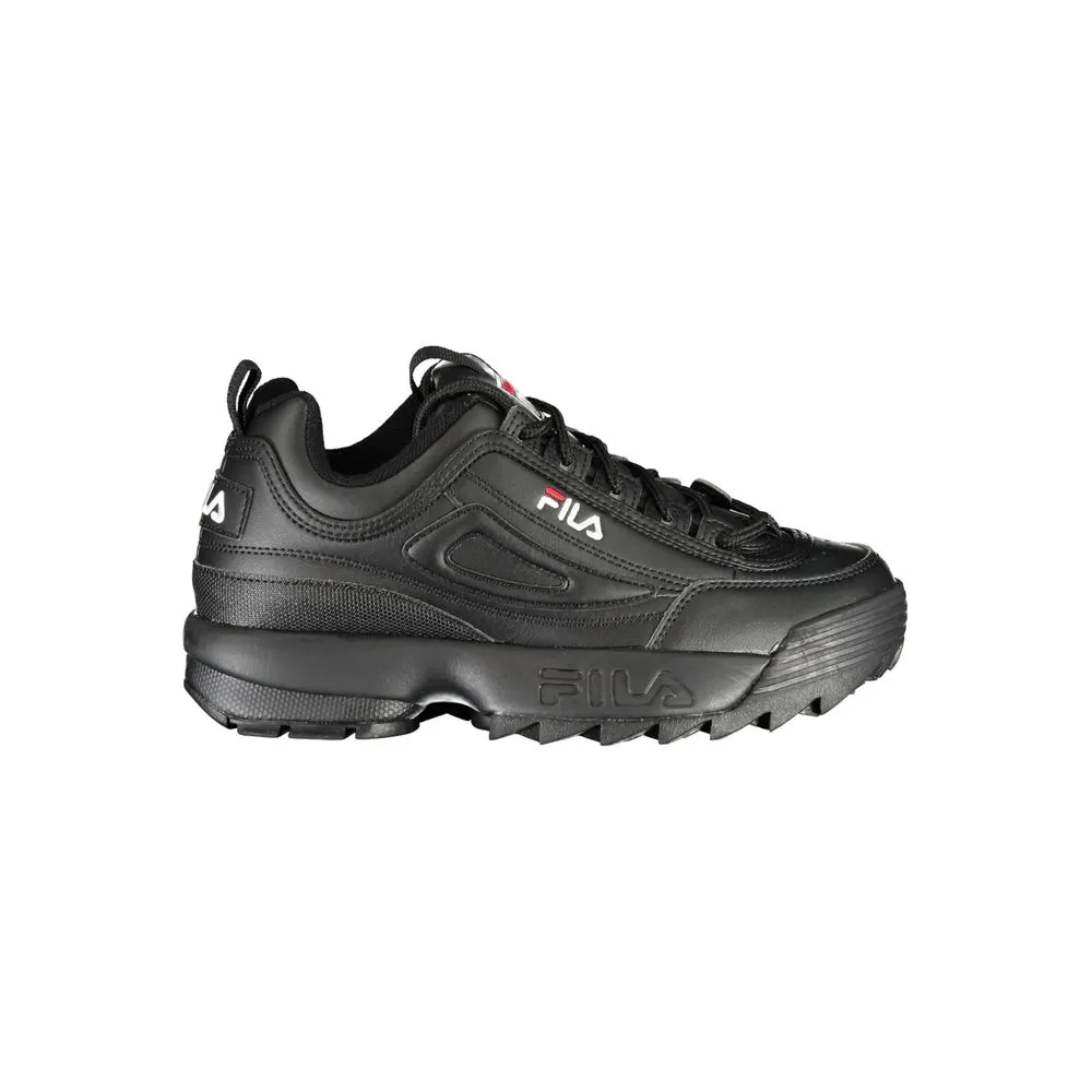 Fila Women's Sleek Black Disruptor Sports Sneakers