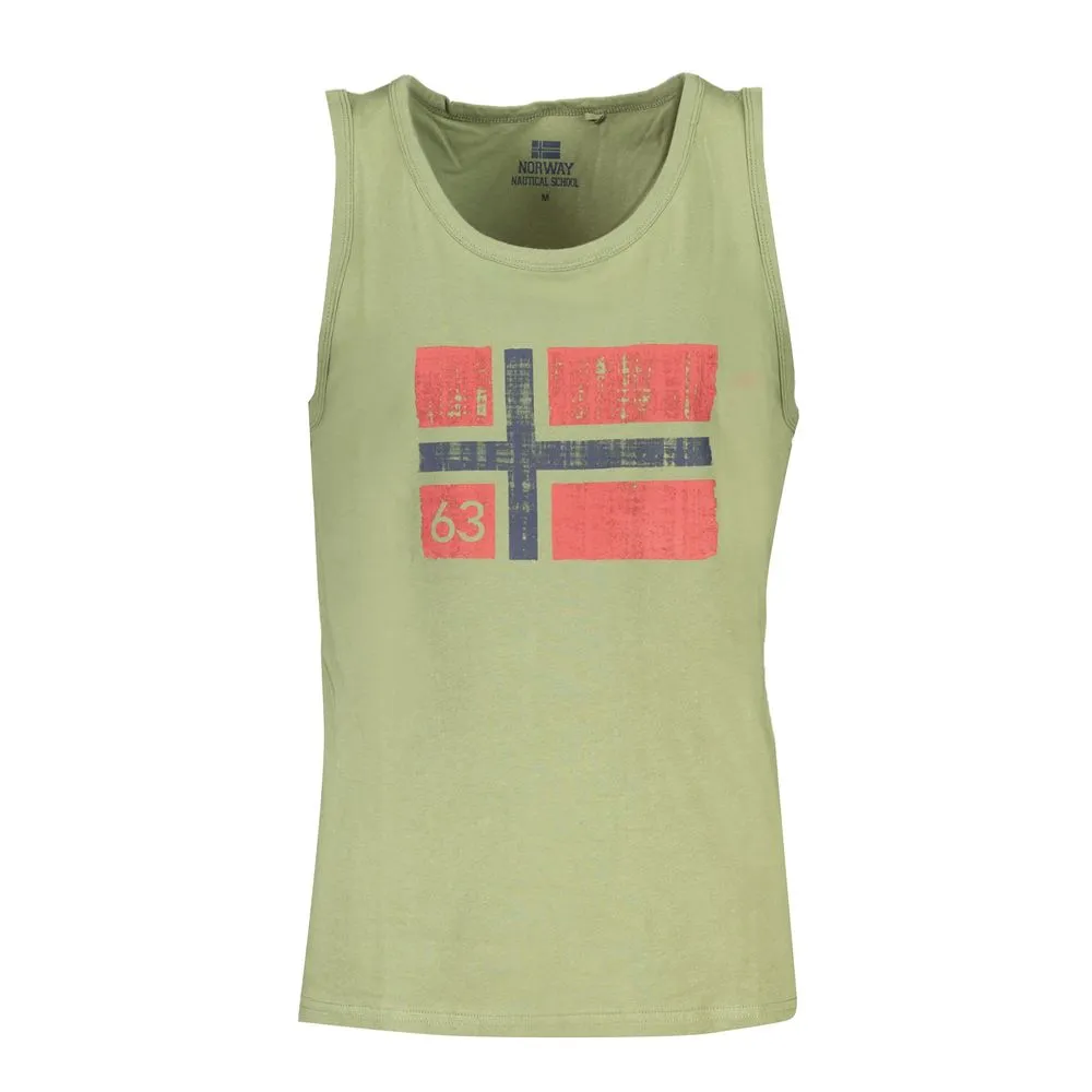 Norway 1963 Men's Green Cotton Shirt