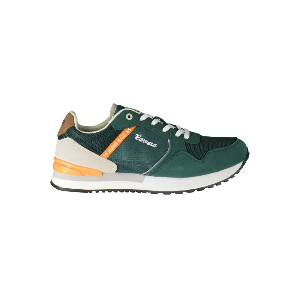 Carrera Men's Green Polyester Sneaker