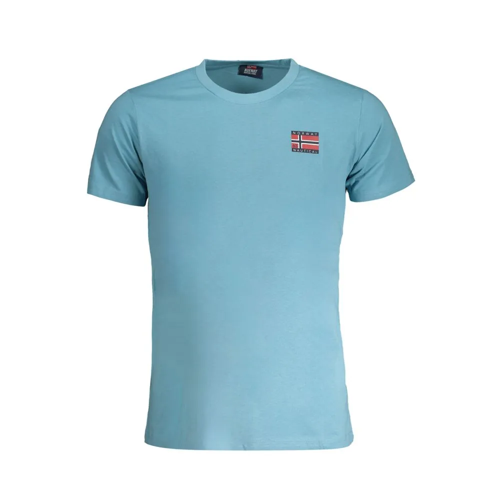 Norway 1963 Men's Light Blue Cotton T-Shirt