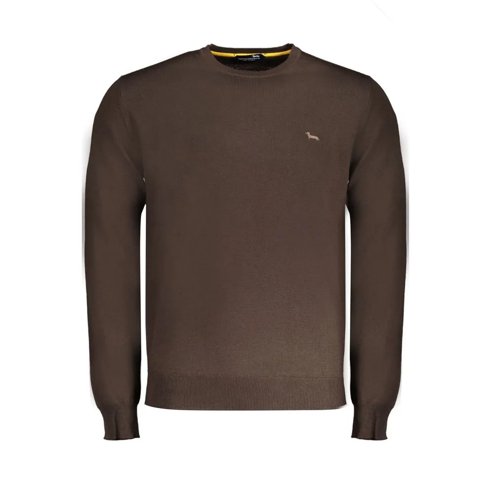 Harmont & Blaine Men's Brown Wool Sweater
