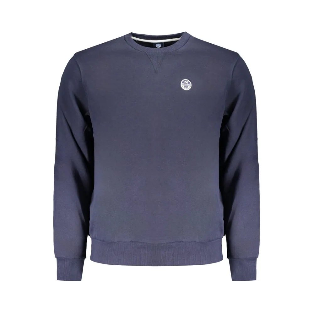 North Sails Men's Blue Cotton Sweater