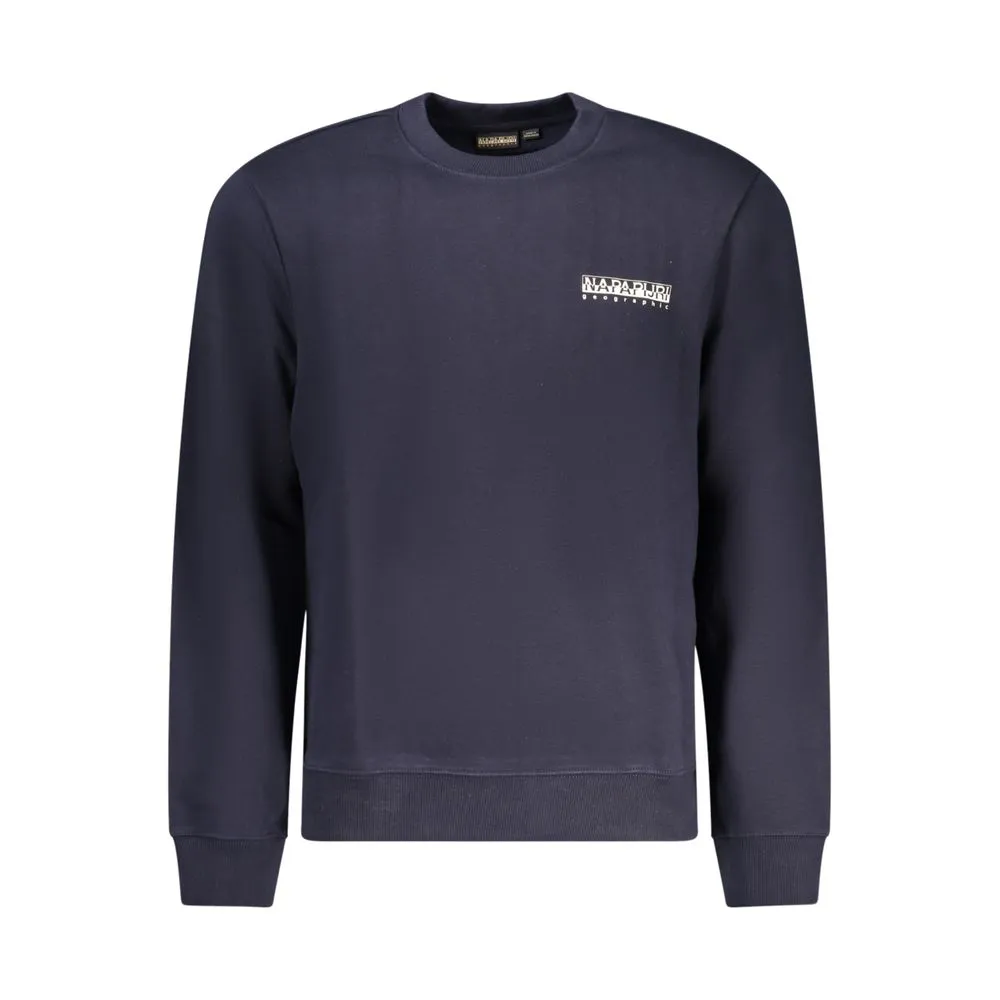 Napapijri Men's Blue Cotton Sweater