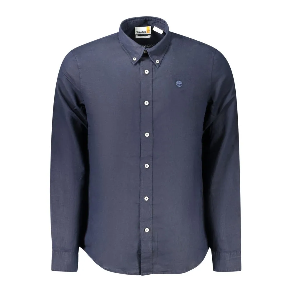 Timberland Men's Blue Cotton Shirt