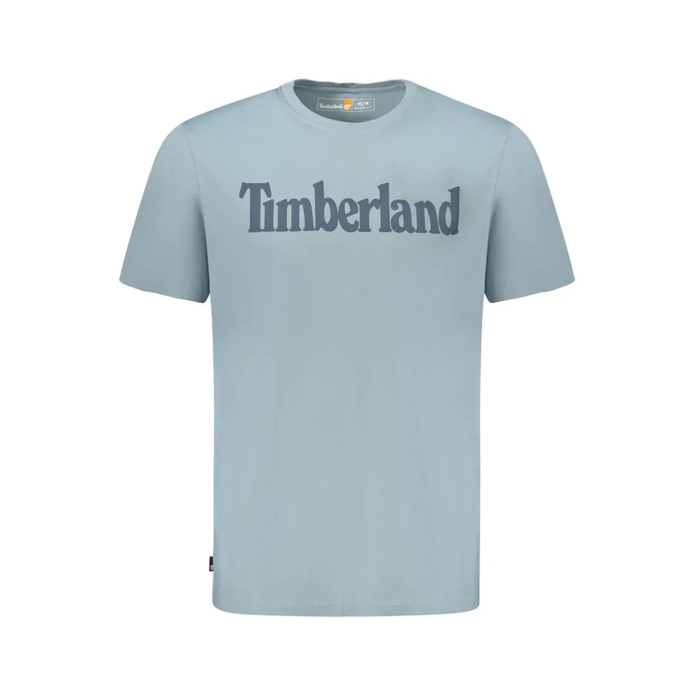 Timberland Men's Light Blue Cotton T-Shirt