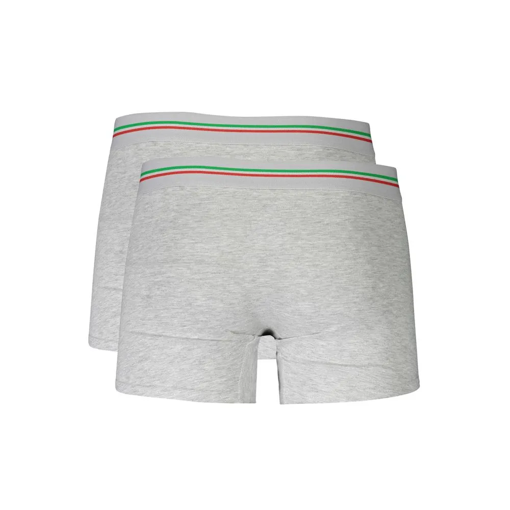 Aeronautica Militare Men's Gray Cotton Underwear