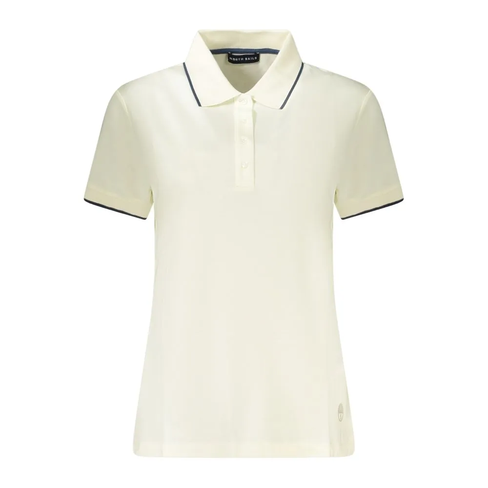 North Sails White Cotton Women Polo Shirt