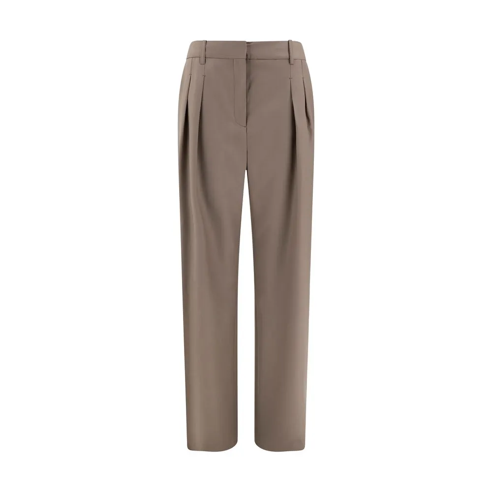 Loulou De Saison Women's Wool Flared pants