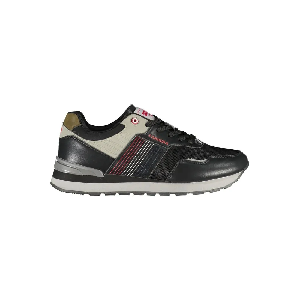 Carrera Men's Sleek Laced Sports Sneakers with Contrast Details