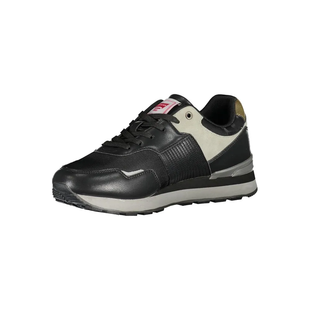 Carrera Men's Sleek Laced Sports Sneakers with Contrast Details