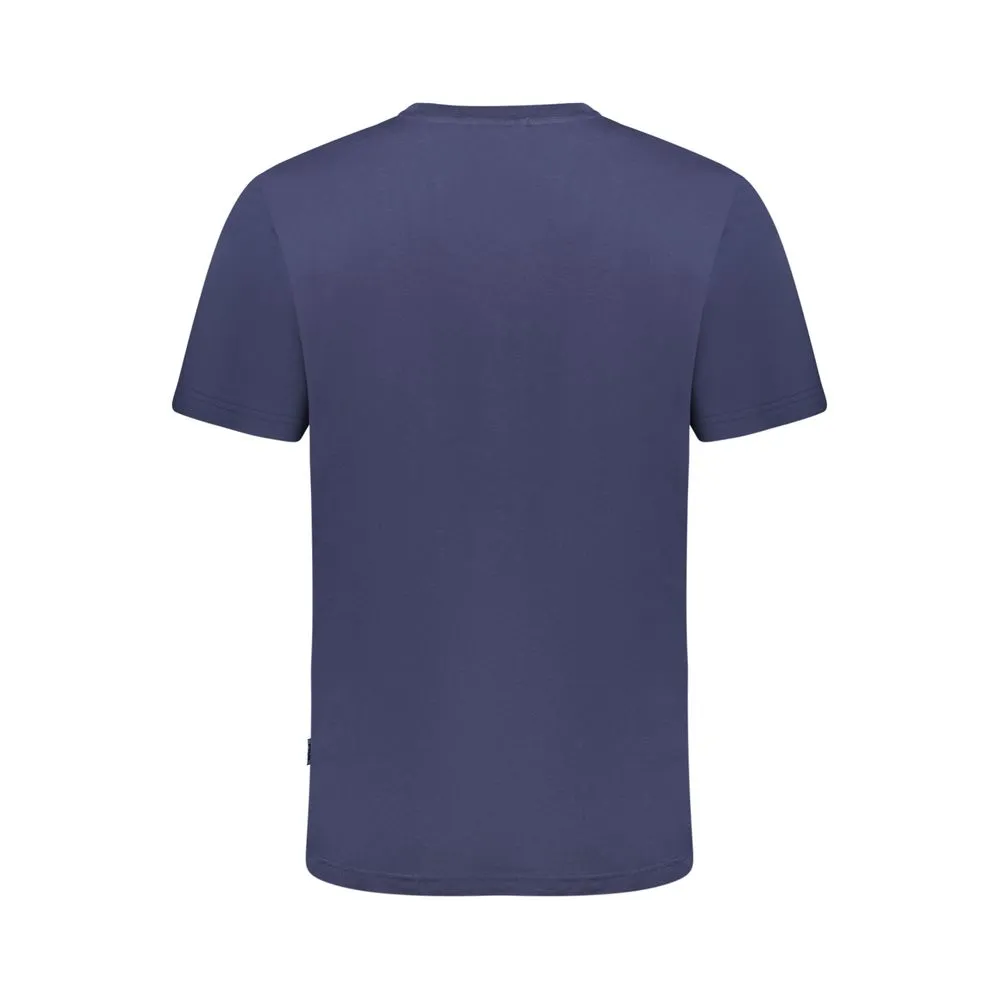 Fila Blue Cotton Men T-Shirt