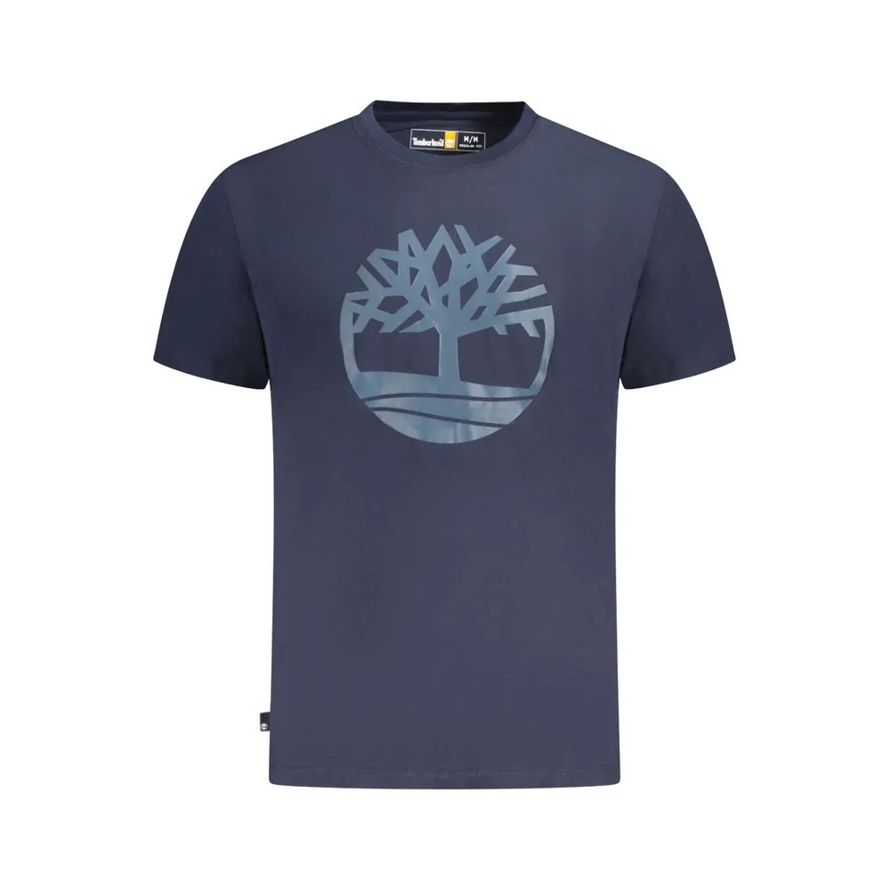 Timberland Men's Blue Cotton T-Shirt