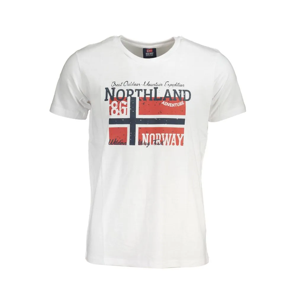 Norway 1963 Men's White Cotton T-Shirt