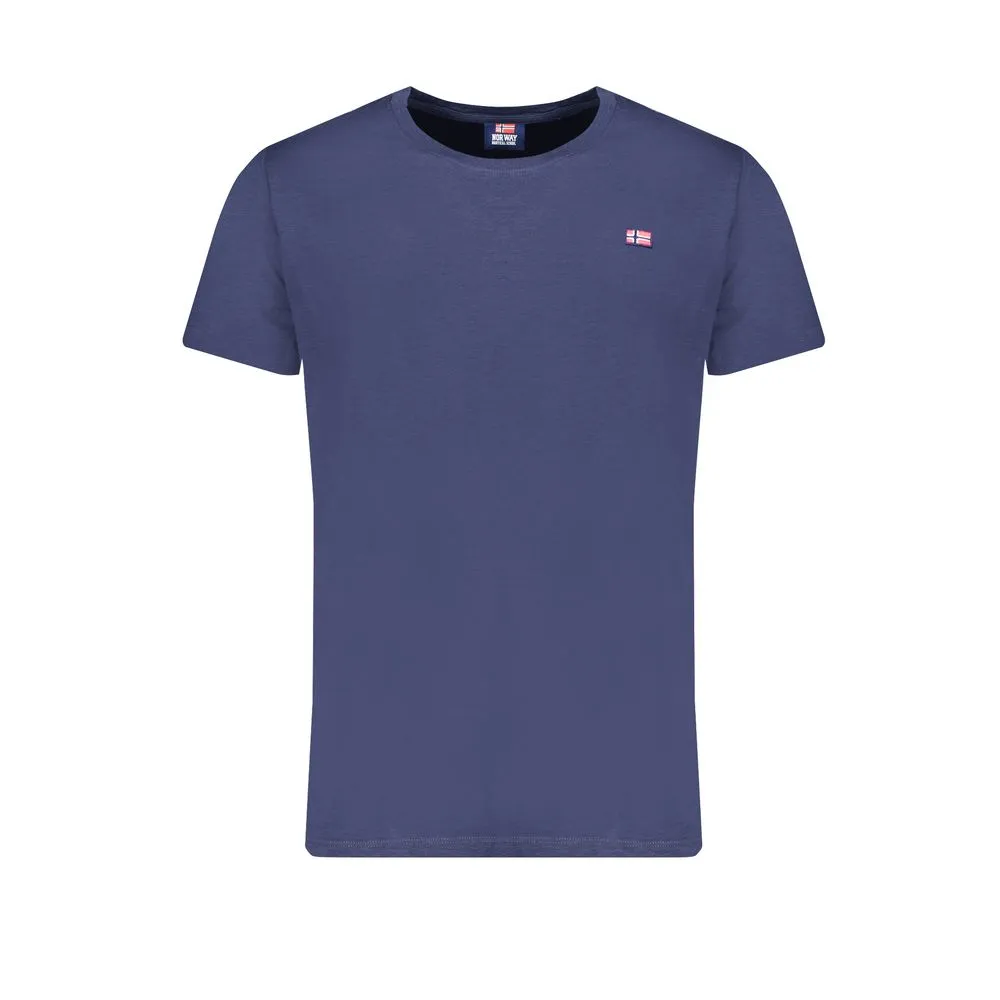 Norway 1963 Men's Blue Cotton T-Shirt