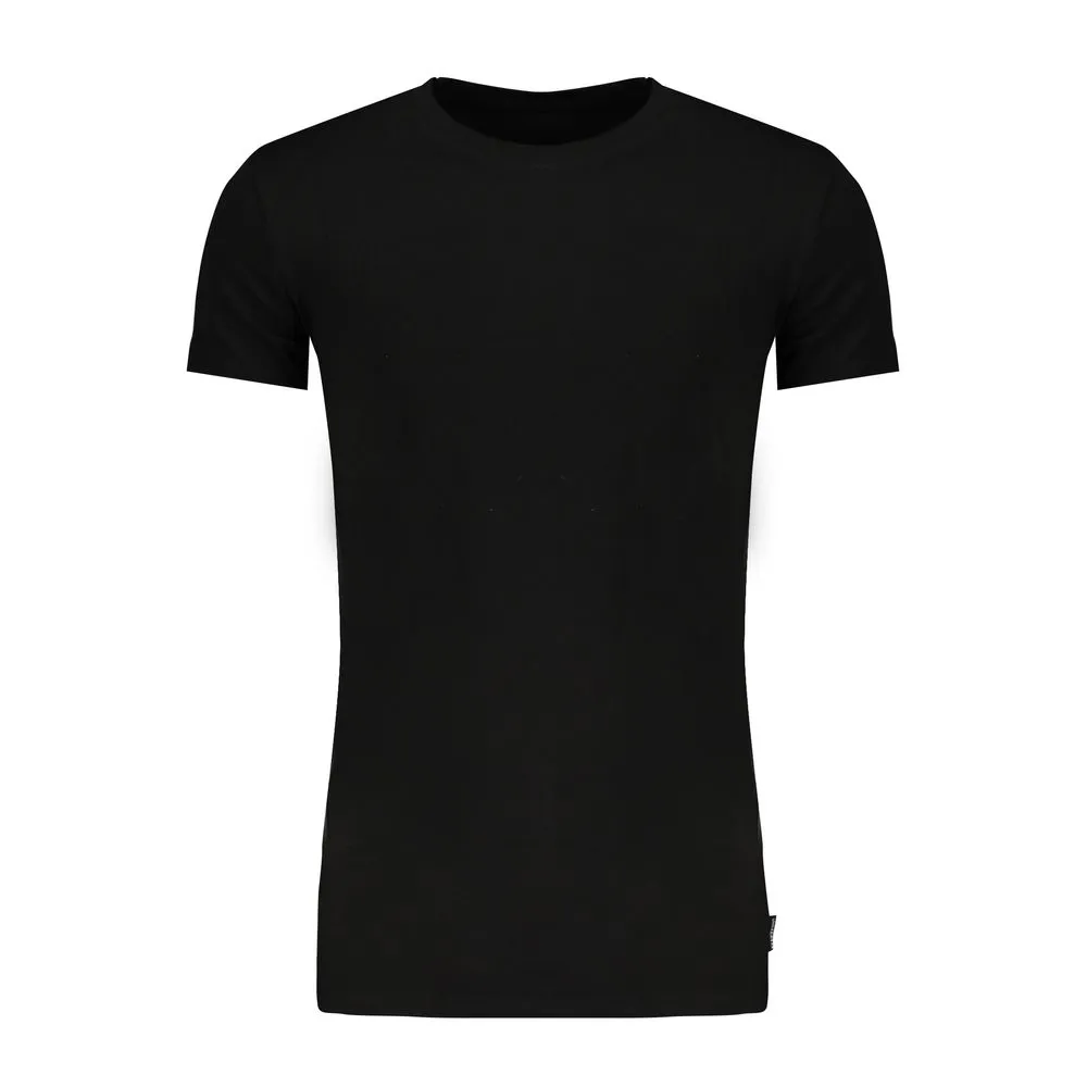 Black Cotton T-Shirt