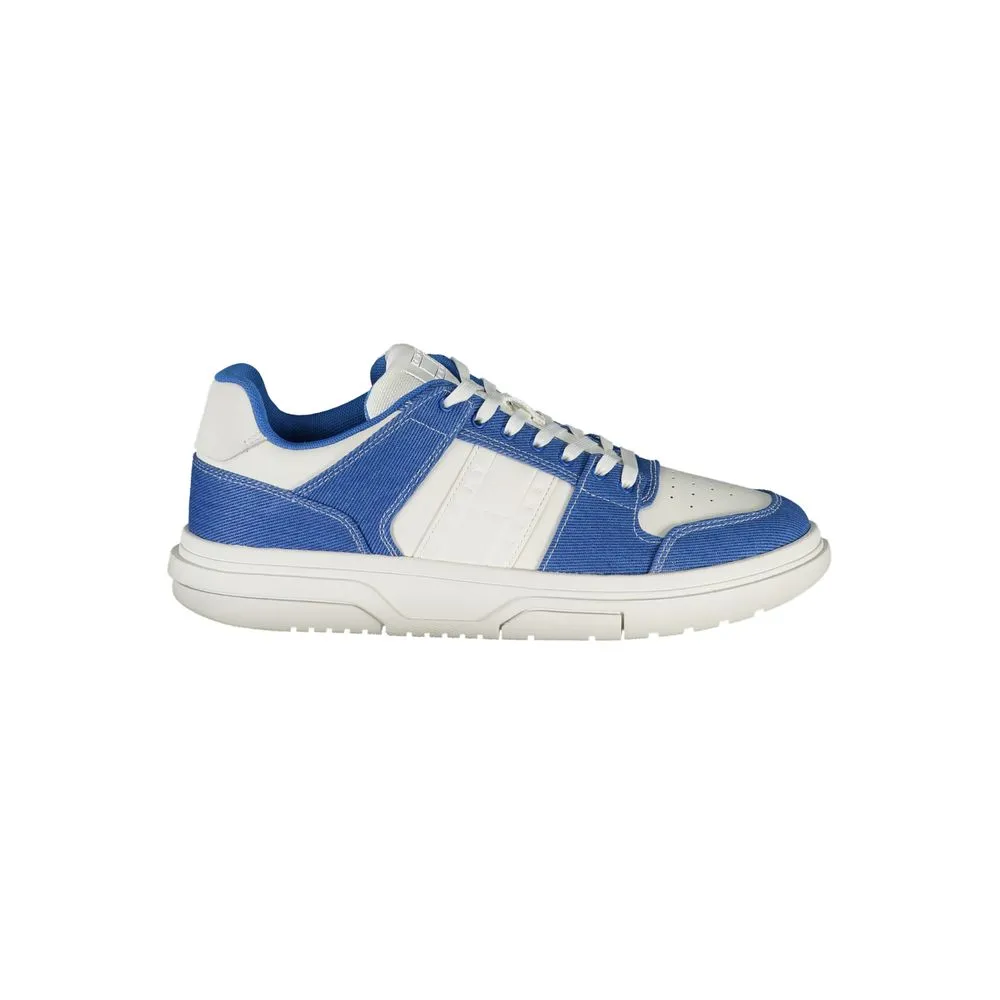 Tommy Hilfiger Men's White Polyester Sneaker