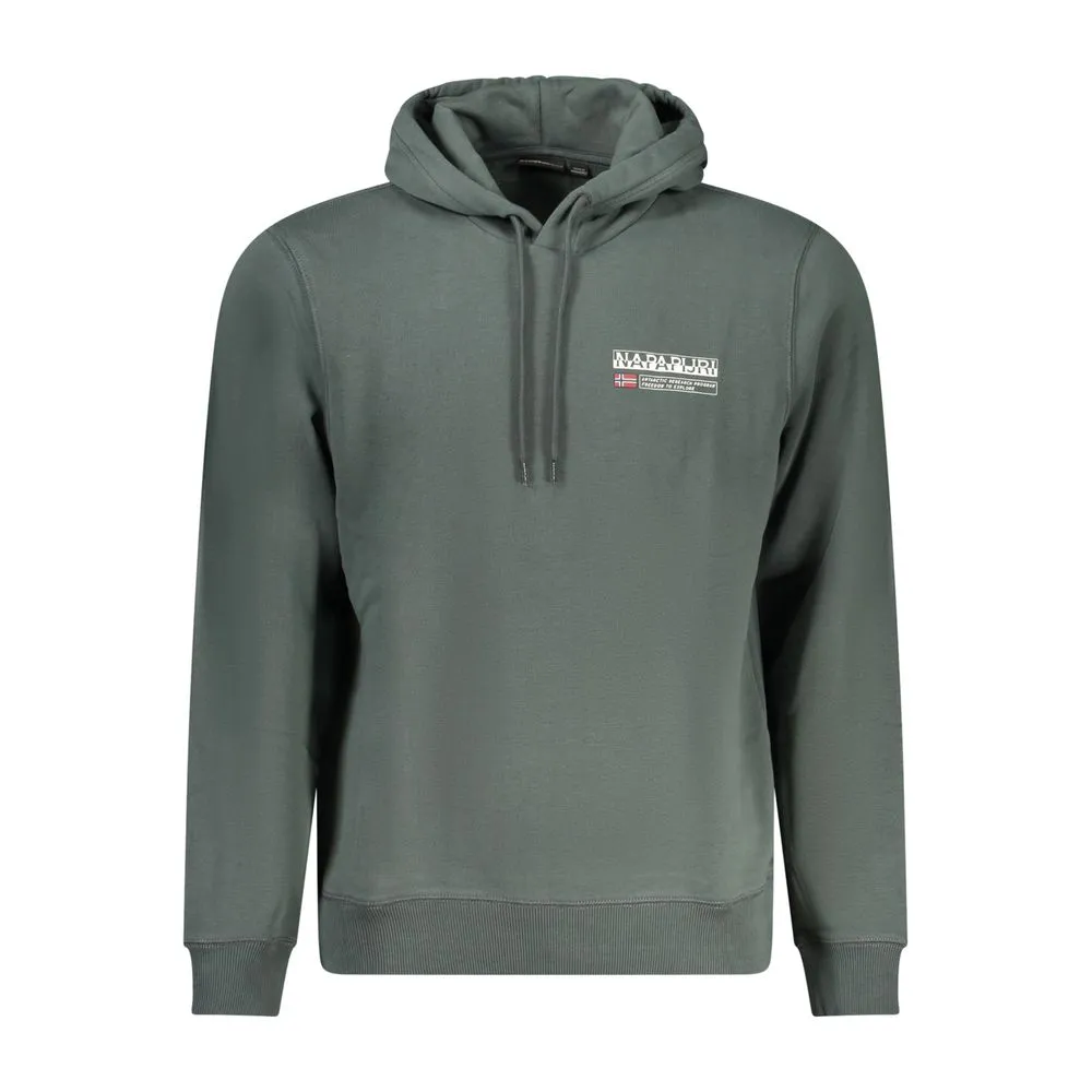 Napapijri Men's Green Cotton Sweater
