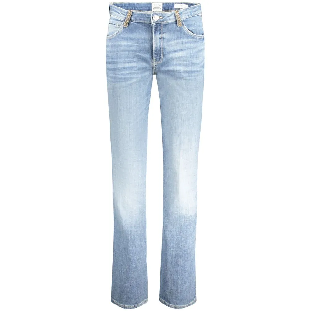 Guess Jeans Women's Light Blue Cotton Jeans & Pant