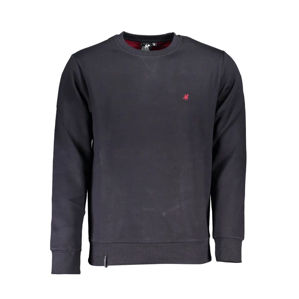 U.S. Grand Polo Men's Blue Cotton Sweater
