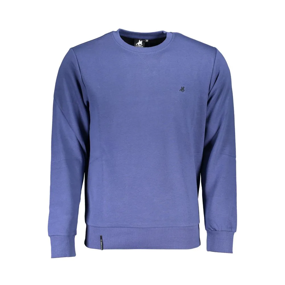 U.S. Grand Polo Men's Blue Cotton Sweater