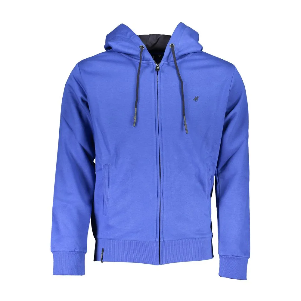 U.S. Grand Polo Men's Blue Cotton Sweater