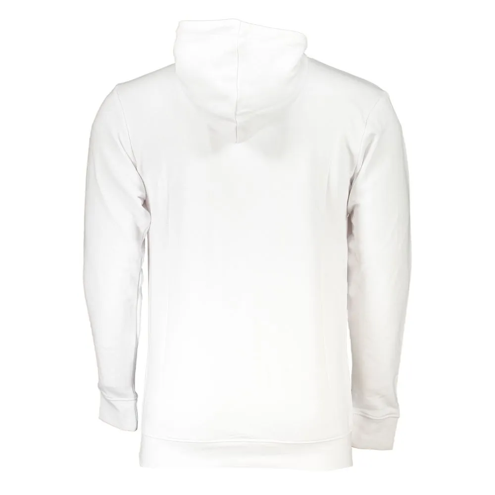 Cavalli Class Men's White Cotton Men's Sweater
