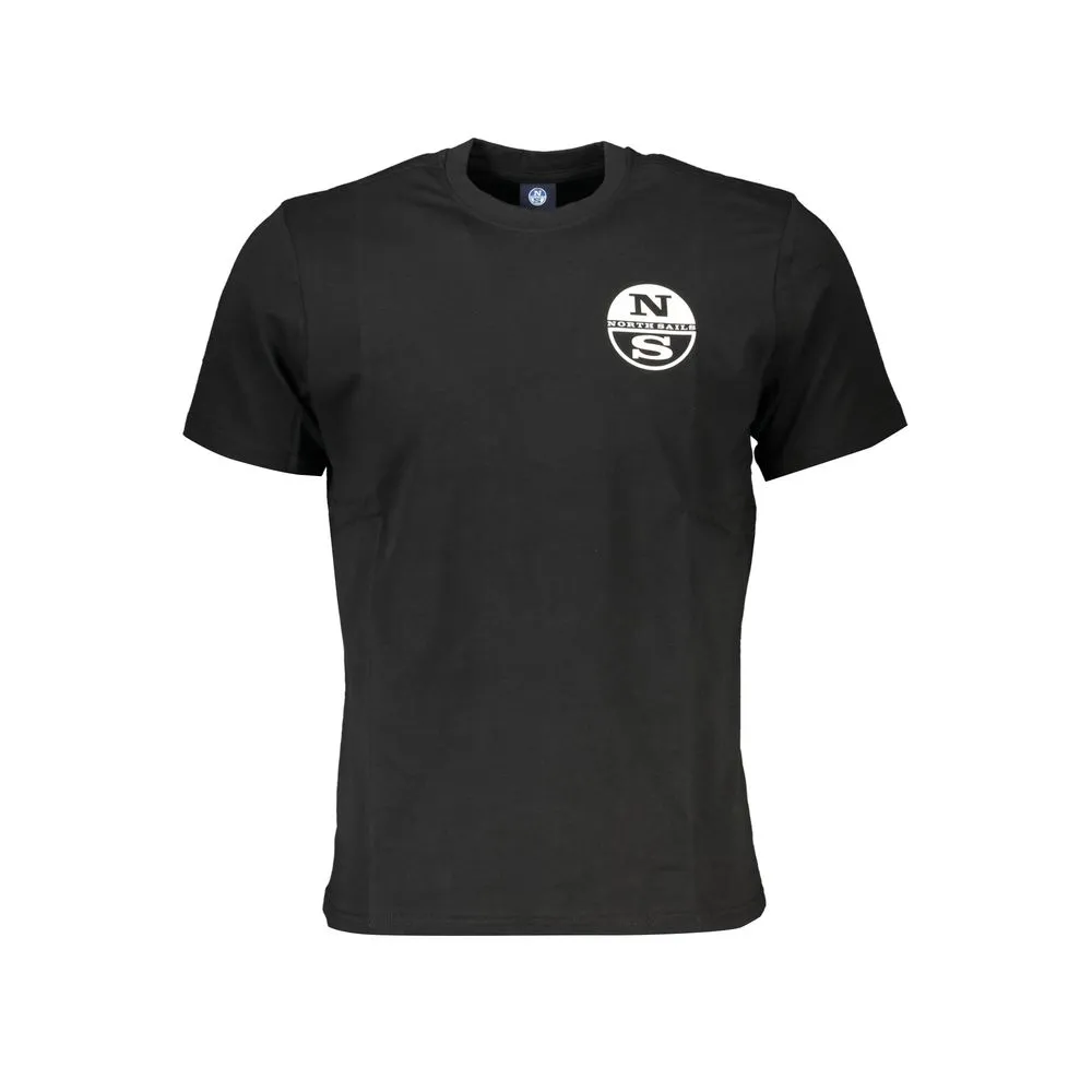 North Sails Men's Black Cotton T-Shirt