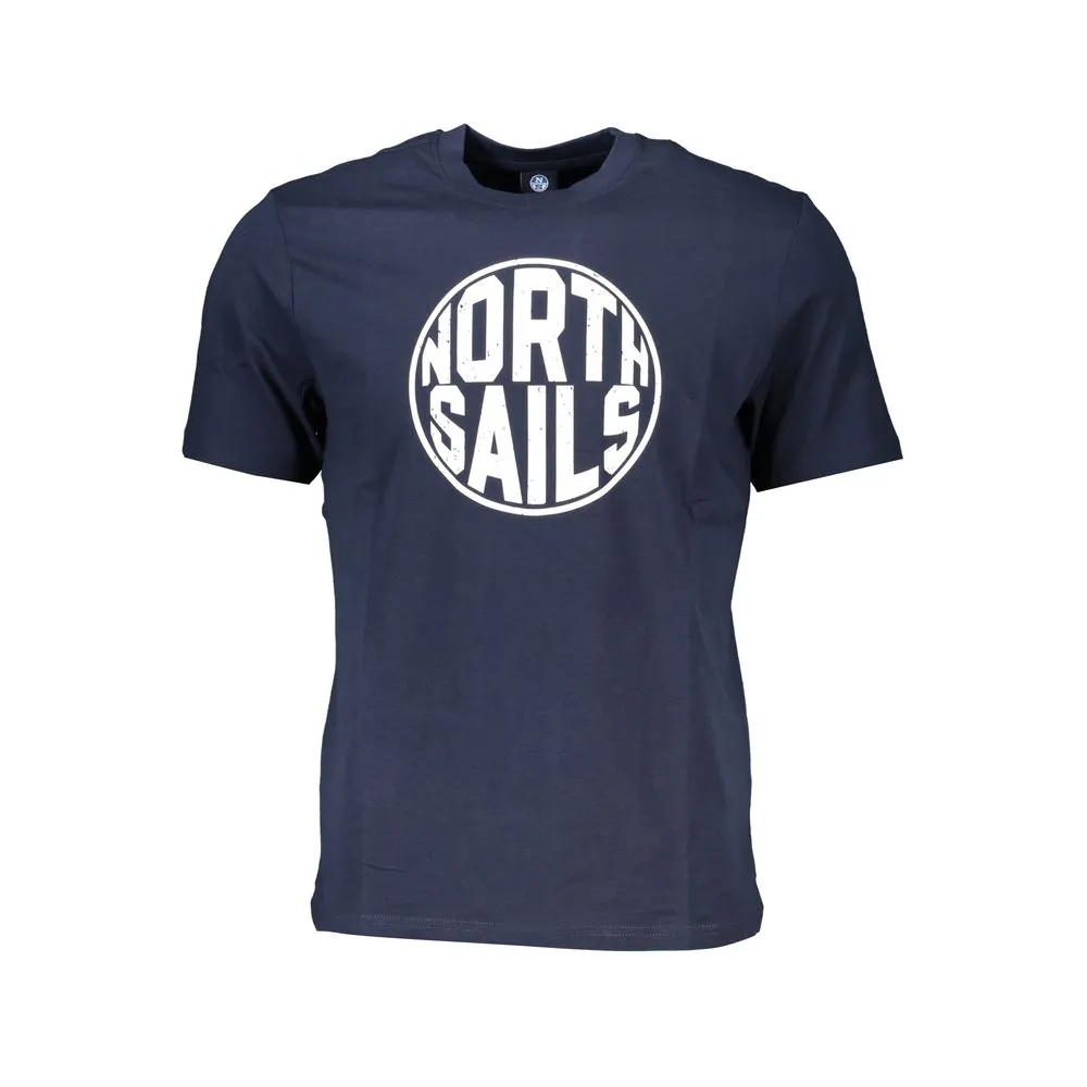 North Sails Men's Blue Cotton T-Shirt