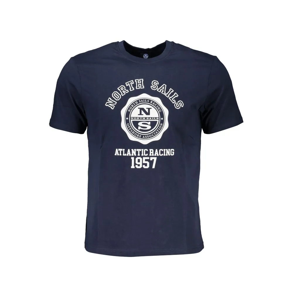 North Sails Men's Blue Cotton T-Shirt