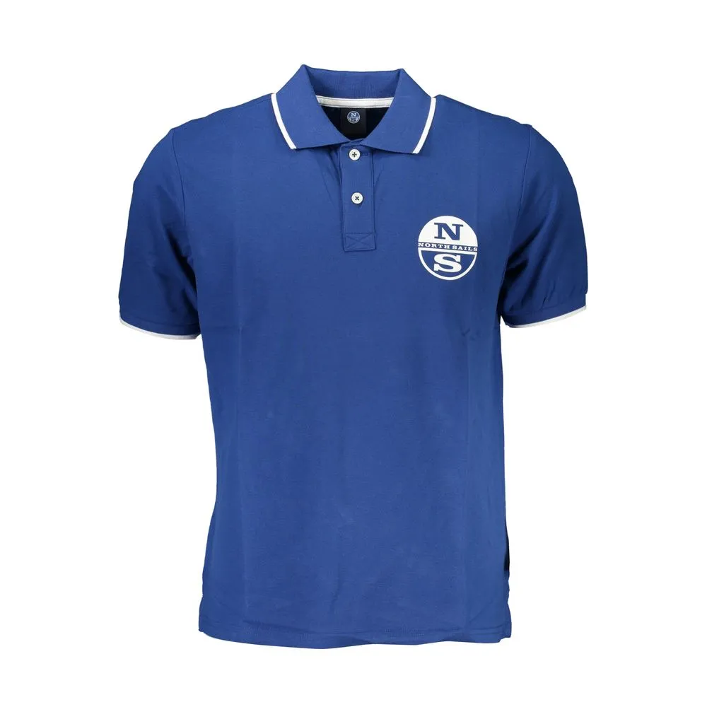 North Sails Men's Blue Cotton Polo Shirt