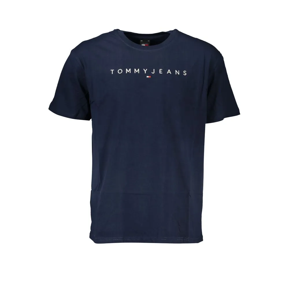 Tommy Hilfiger Men's Blue Cotton T-Shirt