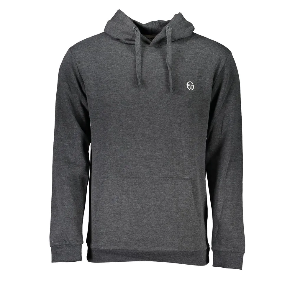Sergio Tacchini Men's Gray Cotton Sweater