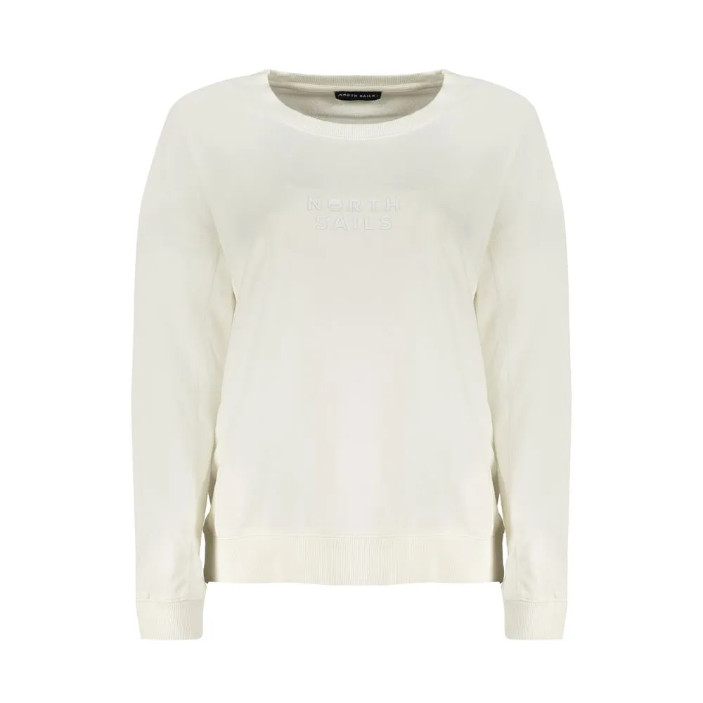 North Sails Women's White Cotton Sweater
