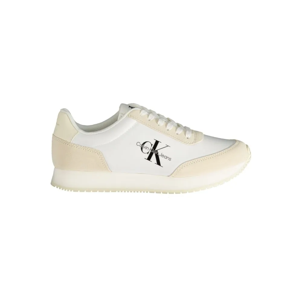 Calvin Klein Women's Beige Polyester Sneaker