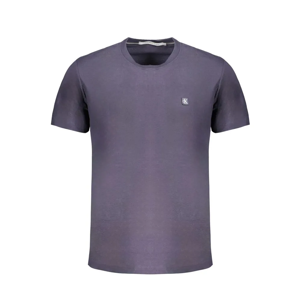 Calvin Klein Men's Blue Cotton T-Shirt