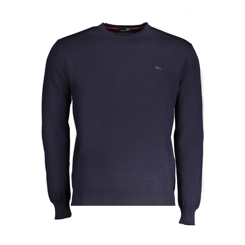Harmont & Blaine Men's Blue Wool Sweater