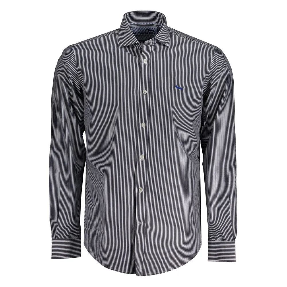 Harmont & Blaine Men's Blue Cotton Shirt