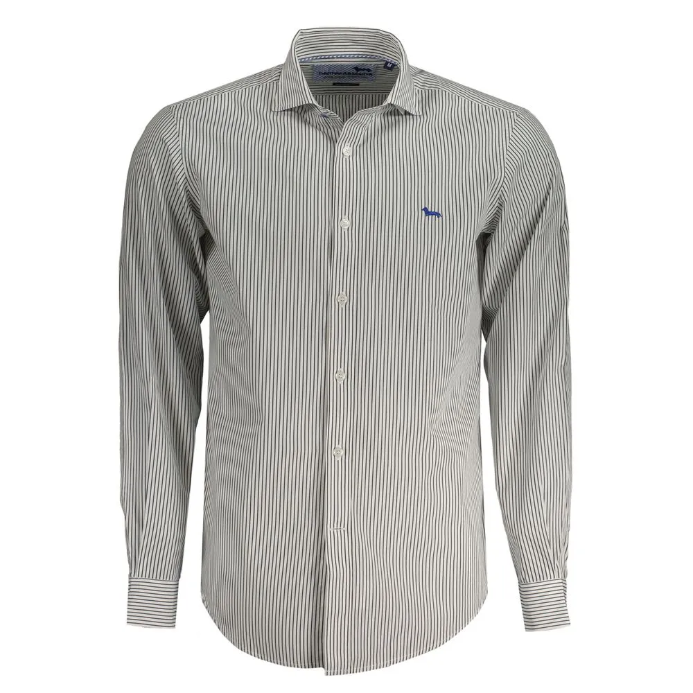 Harmont & Blaine Men's White Cotton Shirt