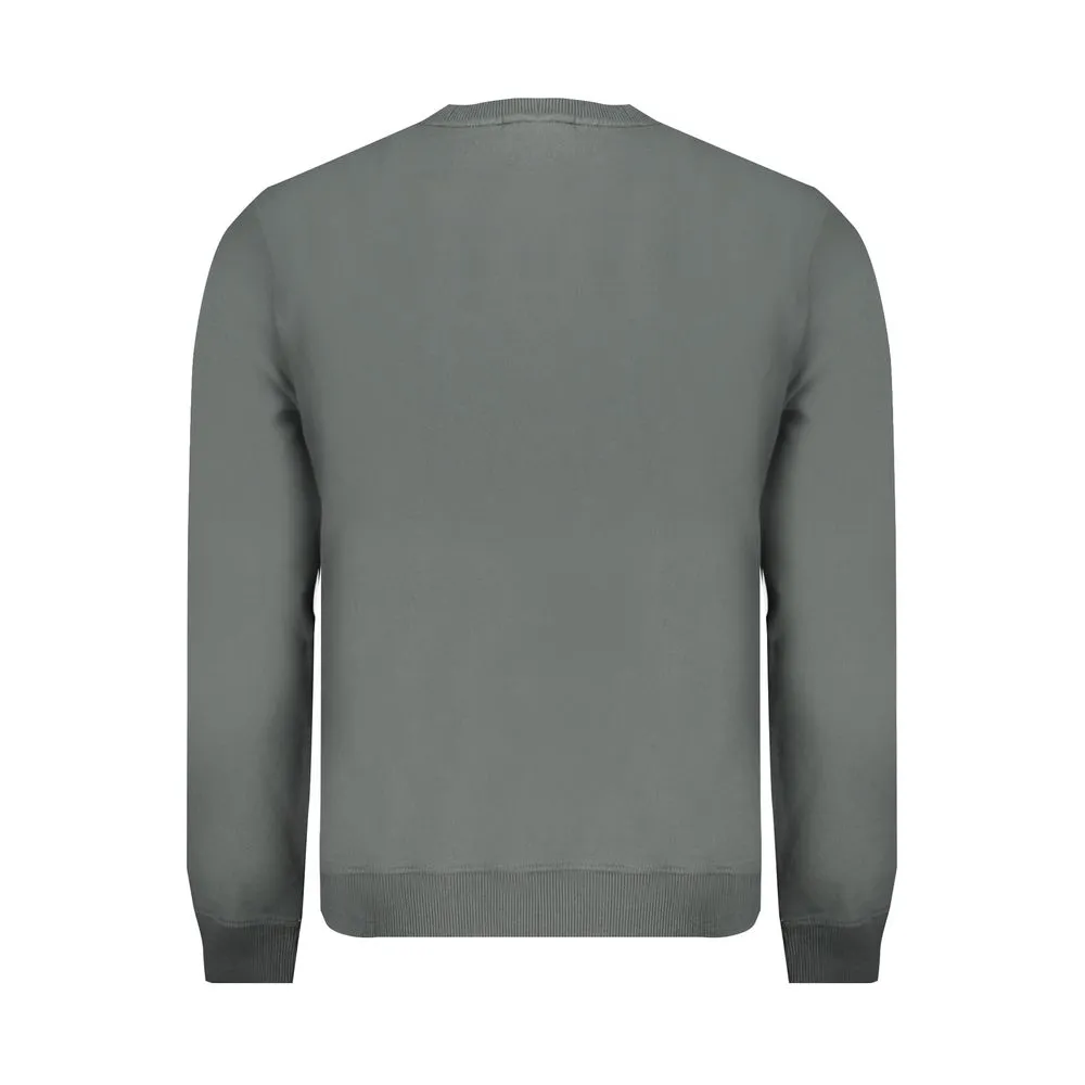 Napapijri Men's Green Cotton Sweater