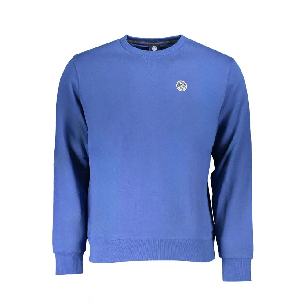 North Sails Men's Blue Cotton Sweater