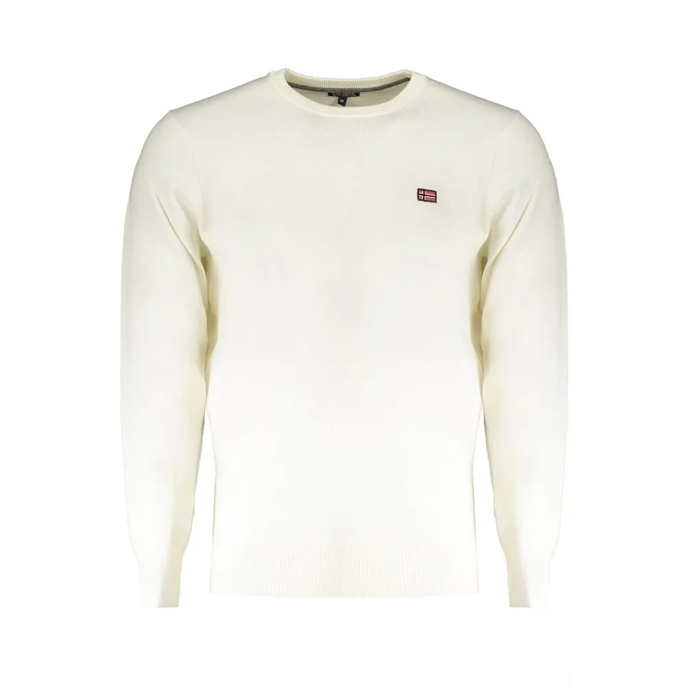 Norway 1963 Men's White Wool Mens Sweater