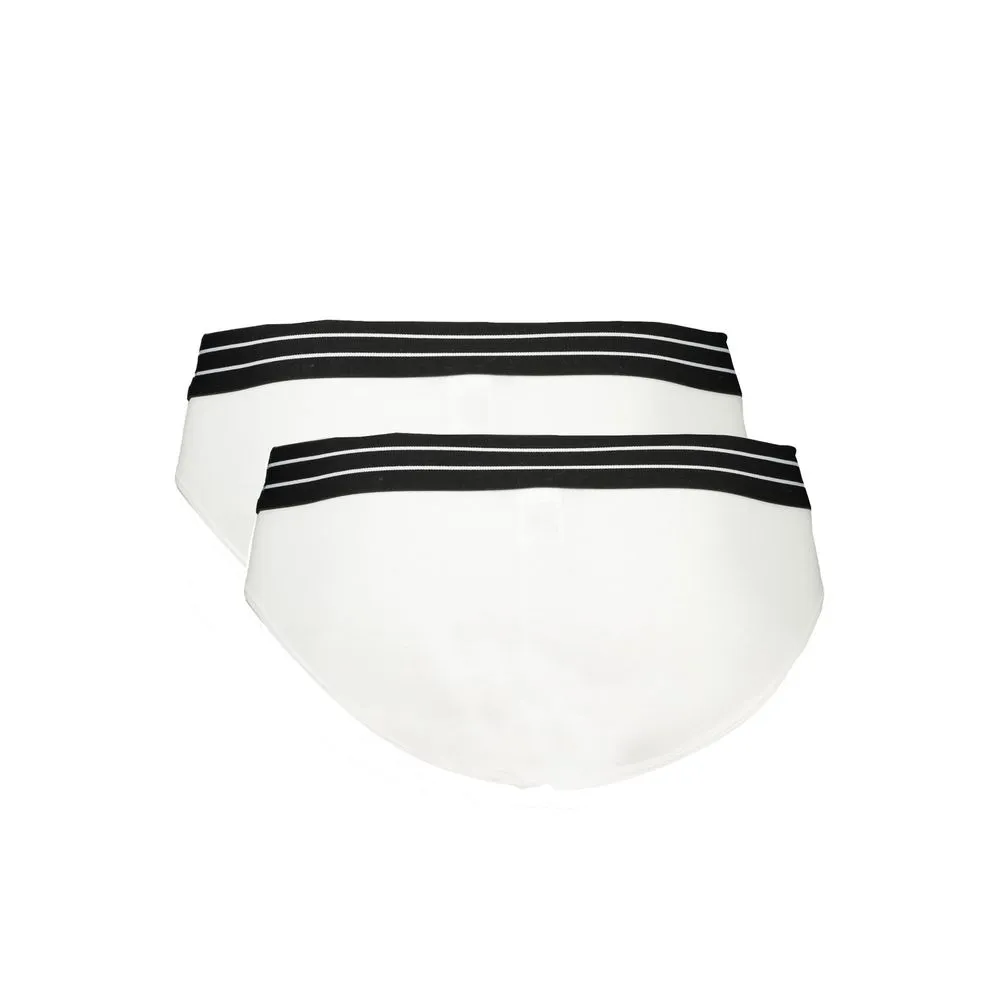 Cavalli Class Men's White Cotton Mens Underwear