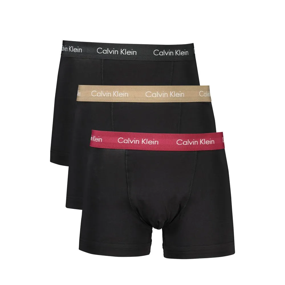 Calvin Klein Men's Black Cotton Underwear