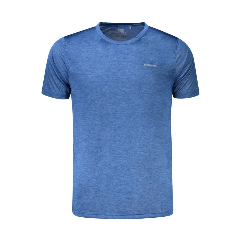 Norway 1963 Men's Blue Polyester T-Shirt