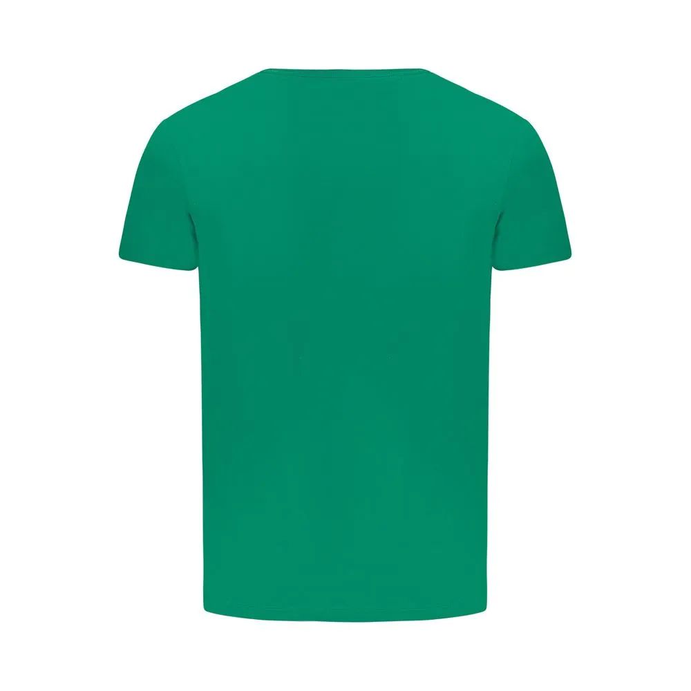 Pepe Jeans Men's Green Cotton T-Shirt