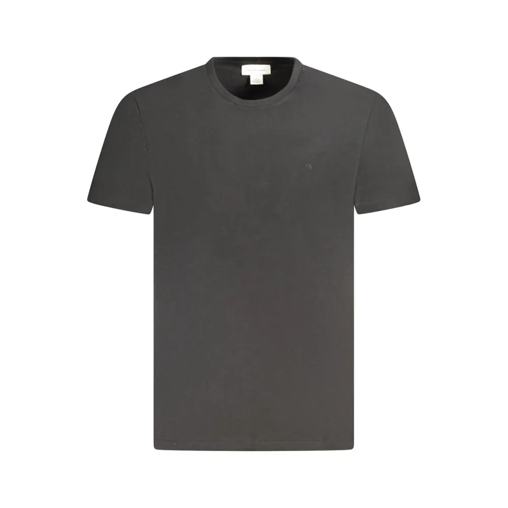 Calvin Klein Men's Black Cotton T-Shirt