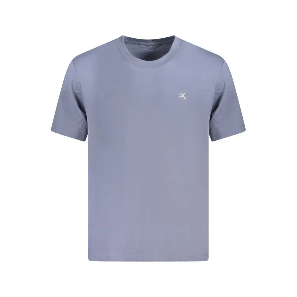 Calvin Klein Men's Blue Cotton T-Shirt