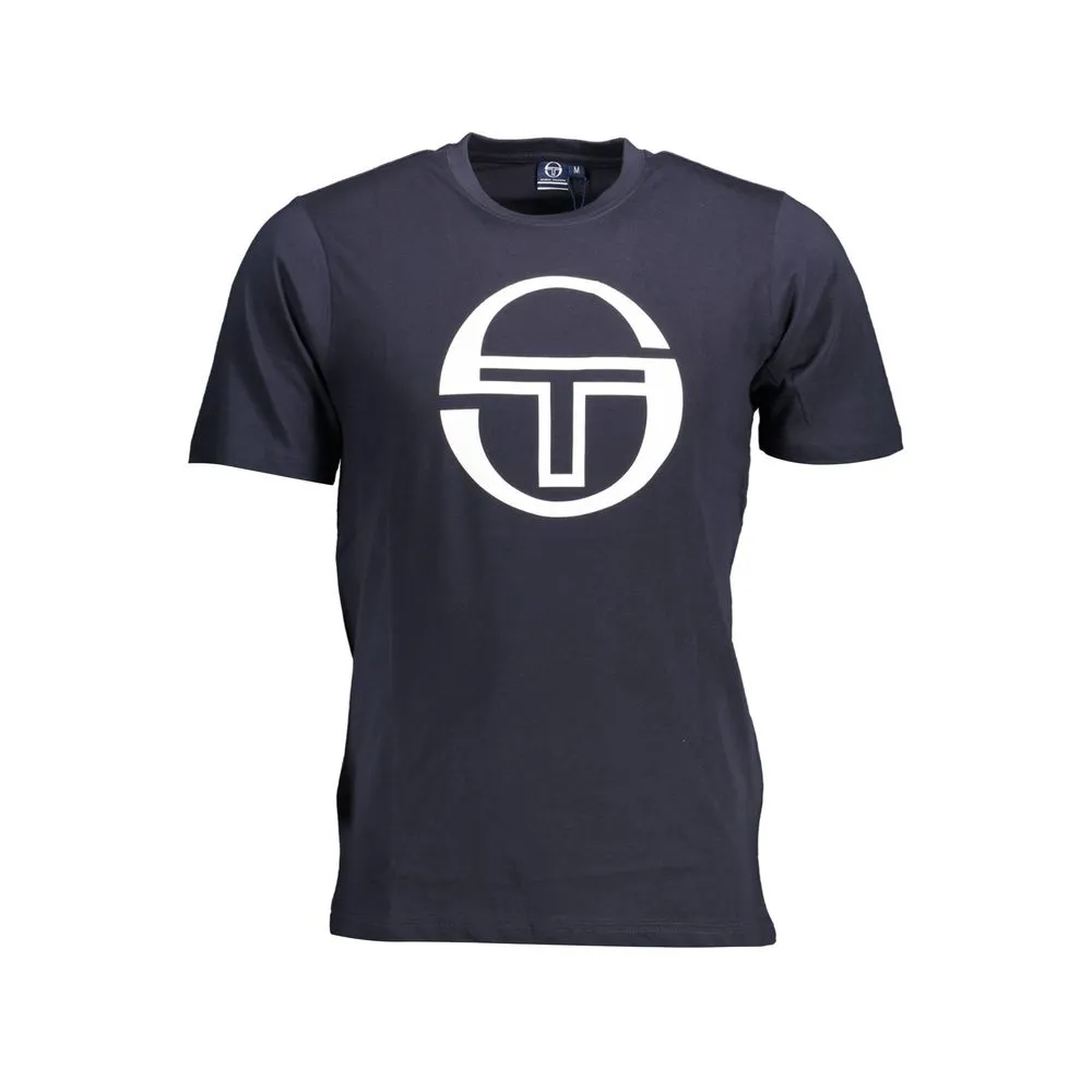 Sergio Tacchini Men's Blue Cotton T-Shirt