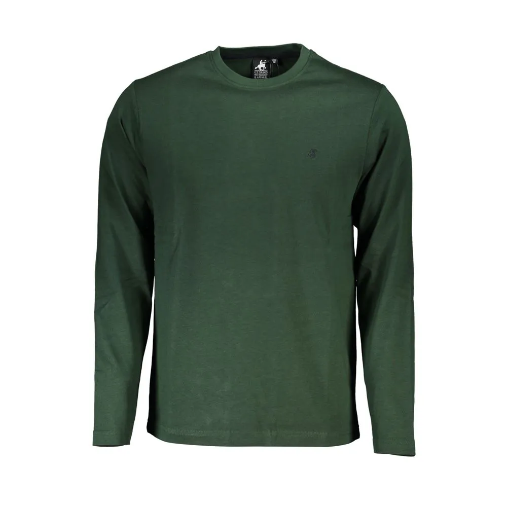 U.S. Grand Polo Men's Green Cotton T-Shirt
