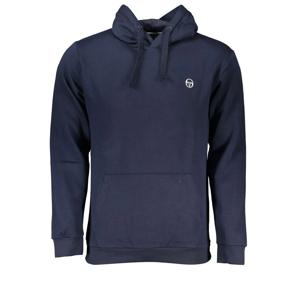 Sergio Tacchini Men's Blue Cotton Sweater